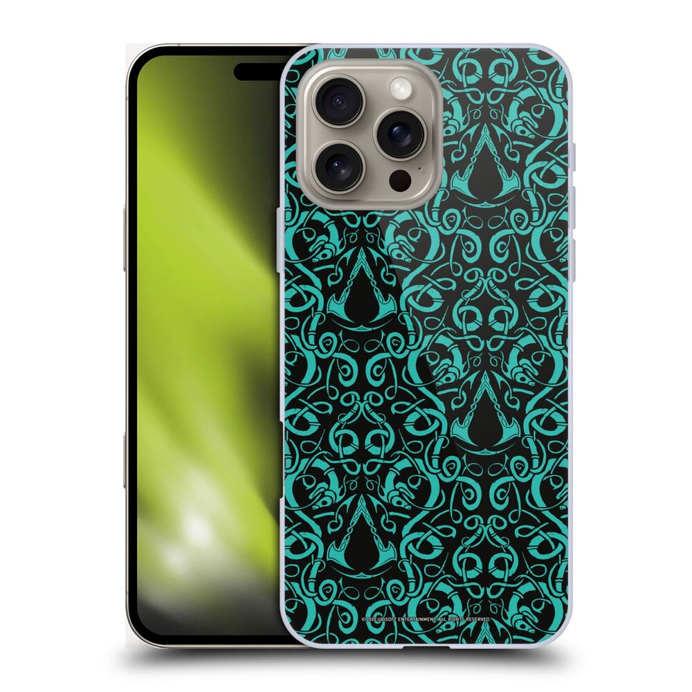 ASSASSINS CREED アサシンクリード - Valhalla Compositions And Patterns / Vines ハード case / Apple iPhoneケース - PGS